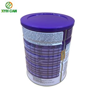 China SGS Recyclable 1L Nutrition Milk Powder Round Tinplate Can on sale