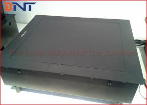 China Horizontal Rotating Computer Monitor Lift , Carbon Steel Motor Drive Flip Up Monitor factory