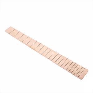China Maple Wood Fretboard Replacement 485mm Fingerboard 22 Fret Electrical Guitar Parts factory
