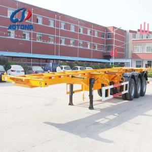 China Other Trailers 45 Feet Container Transportation Semi Trailer with 3 Axles factory