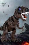 Large Electric Walking Sound Tyrannosaurus Rex Simulation Dinosaur Animal Model