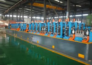 China Precision Tube Mill , ERW Pipe Machine 30-100m/Min Speed factory