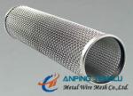 Stainless Steel Cylindrical Woven Filter Mesh, Woven Type Filter Tube