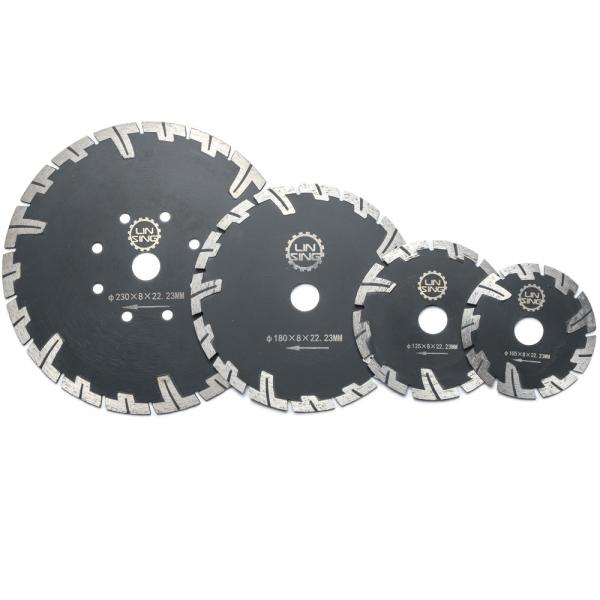 Teeth-Protection Type Diamond Cutting Discs for Cutting Stone Granite Marble
