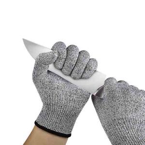 China 13 Gauge Kitchen Cut Resistant Gloves Free Printing Logo Apply To Cut Meat factory