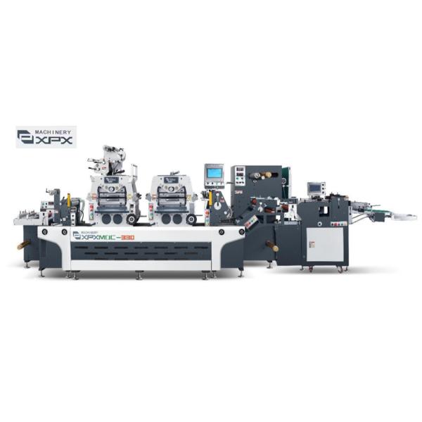 China Double station Flatbed Die Cutting Machine for Adhesive Label factory