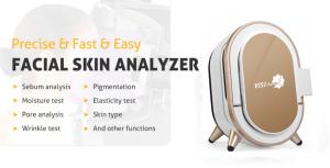 China Beauty Salon Portable Skin Machine RGB UV PL Analyze 12 Skin Problems factory