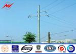 133kv 30ft 35ft 40ft Metal Utility Poles Galvanized With Certification