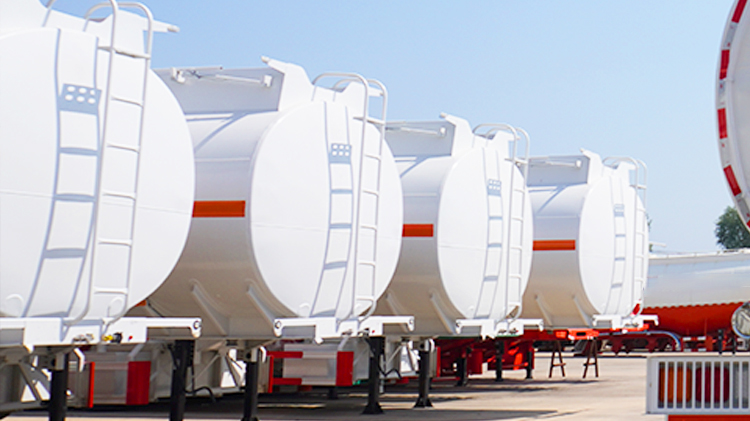 TITAN Hot Sale Tri Axles 40000/42000/45000 Liters Fuel Tanker Trailers Diesel Tanker Semi Truck Trailer for Sale