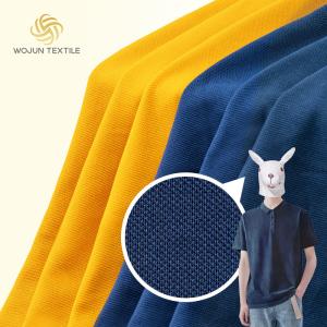 China Breathable And Refreshing Healthy And Wear-ResistantTight Combed Cotton Cotton Pique Fabric factory