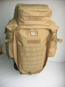 China Hot sale khaki nylon 911 backpack factory