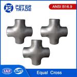 ASME B16.9 ASTM A234 Carbon Steel Butt-welding Fittings Pipe Fitting Equal Cross