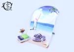 Summer Super Absorbent Microfiber Beach Towel , Custom Travel Sports Towel