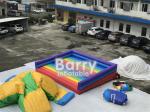 Rainbow Inflatable Jumping Bed Inflatable Bouncer Funny Outdoor Inflatable Sport