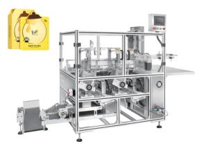 China Nonwoven Face Mask Film Folding Machine 1.2KW Semi Automatic factory