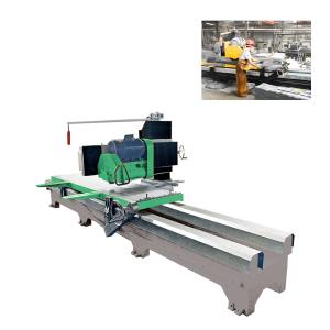China Manual 600mm Blade 3000x1400mm Stone Cutting Machine For Granite Marble Slabs factory