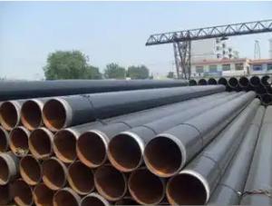 China Project Structure ASTM A53 GR B LSAW Steel Pipe Round Shaped factory