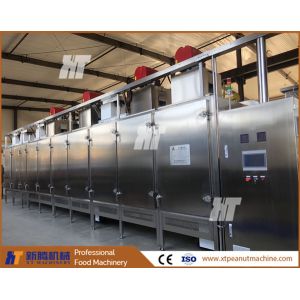 Continuous Peanut Roaster Peanut Roasting & Cooling Machine