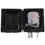 12 Core Inline Horizontal Fiber Optic Splice Box For FTTH / Fiber Splice