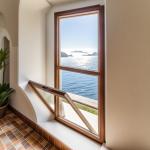 Aluminum House Bottom Hung Casement Windows Inward / Outward Opening