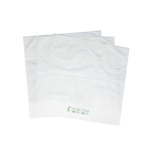 China Large Reusable Compostable Die Cut Handle Shopping Bags Custom Printed factory