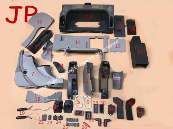 Excavator Interior Accessories Durable Kobelco SK140 130 200 210 250 260 350 460