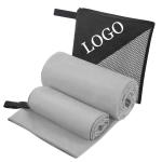 Customized logo Microfiber Sports Towel Portable Yoga Fitness Towel Sweat