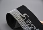 White Silicone Dots Non Slip Elastic Band For Garments Custom Printed