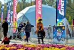 Outdoor Advertising Geodesic Clear Roof Camping Tent , 30m Diameters
