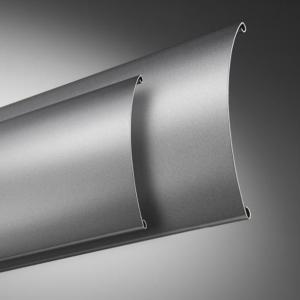 China Aluminium Extrusions C- Profile For Blinds And Louvres 6000 Series factory