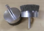 Spindle Stem Mounted Crimped Wire Cup Brush For Drill 75mm Diameter 20mm Shank
