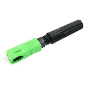 China Customized SC APC Quick Connector Single Mode For FTTH CATV CCTV factory