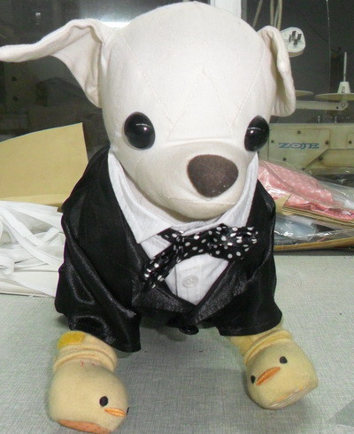 China dog wedding dress factory