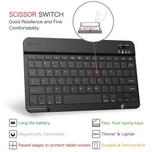 China Mini Bluetooth Backlit Keyboard Mouse Combos For Gaming 400mA factory