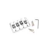 4 Strings Fixed Bass Bridge With Screws Wrench Top Load Tailpiece For For