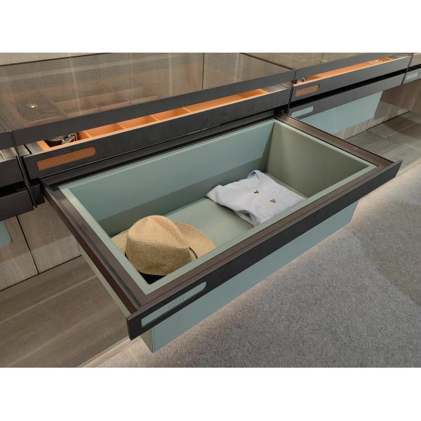 Laminated Closet Storage Basket Wardrobe Organizer Baskets Space Efficient