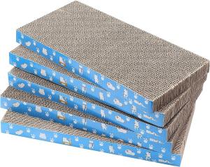 China Reversible Durable Cat Scratch Pad Recyclable Cat Scratcher Cardboard factory
