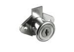 Nickel Plated Cabinet And Drawer Locks , D20*L22mm Cabinet Door And Drawer Locks
