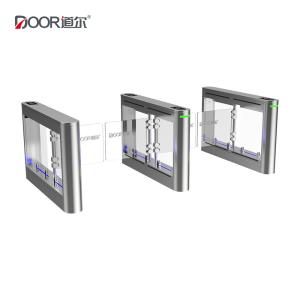 China Wheelchair Use Turnstile Entrance Gates , Swing Turnstile Gate Dc Blushless Driving Motor factory
