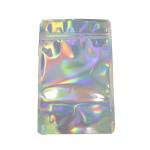 Holographic Iridescent Aluminum Foil Packaging Bags for Eyeshadow Cosmetic