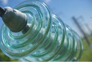 China Trough Type Electric Pole Glass Insulators Glass Suspension Disc Insulators factory