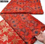 fashion fabric african attire soft and nice silk african design for lady bridal