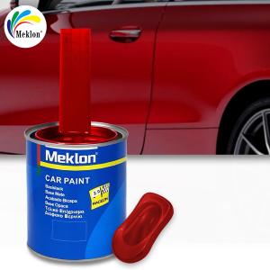 China Car Paint Scratch Repair Automotive Paint Big Red Ceramic Coating Car Auto Body Paint factory