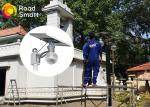 Waterproof Integrated Outdoor Solar Street Lamps 160lm/W For Garden