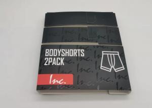 China UV Printing Undergarments Packaging Box ISO9001 Approved For Mens Panties factory