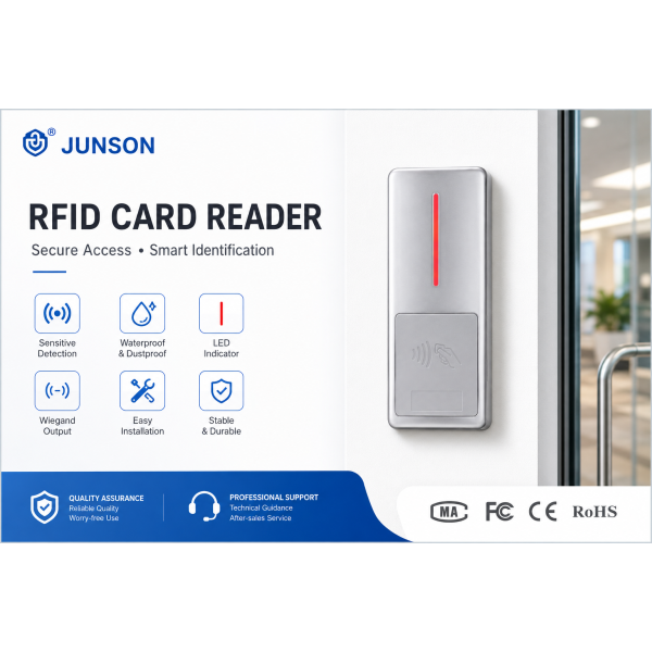 Waterproof RFID Access Control Reader with Tuya App Connectivity