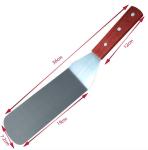Trail Order Pizza Shovel Of Food Turener BBQ Spatula Steak turner With Wooden