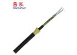 Aerial ADSS Hybrid Fiber Power Cable , Self Supporting Fiber Optic Cable
