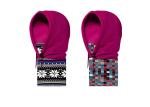 Blue Hat Fleece Face Mask 100% polyester 25 * 50cm hat abt 32cm Logo printed