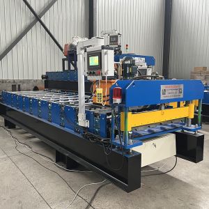 1000mm Width Roofing Sheet Roll Forming Machine with 11 Roller Stations and 380V